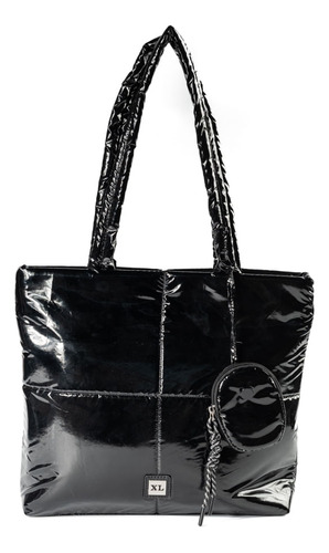 Tote Mujer Xl Extra Large Rosario Tote Negro