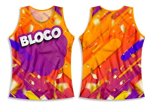 Kit 100 Abadá Personalizado Sublimação Carnaval Bloco Verão