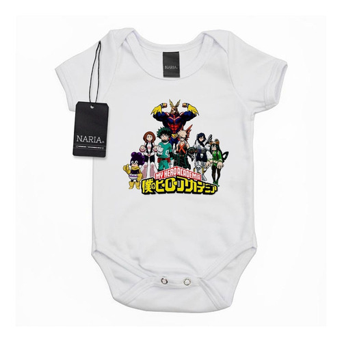 Body Bebe Manga Corta My Hero Academia Art Logo - Anmh7