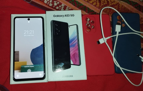 Imagen 2 de 3 de Samsung Galaxy A53 5g Dual Sim 256 Gb Negro 8 Gb Ram