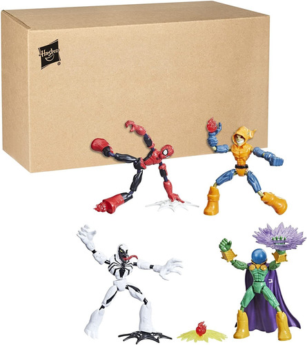 Figura De Acción Doblada Y Flexible Sppiderman Marvel