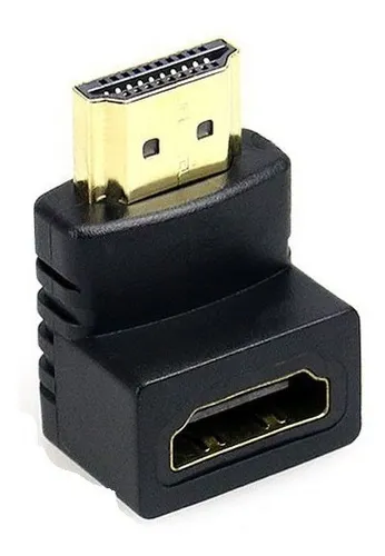 Adaptador HDMI Macho - Hembra tipo Codo