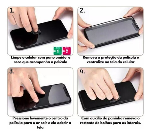 Kit C/ 2 Película De Vidro 3d Para iPhone 16 Ao 16 Pro Max