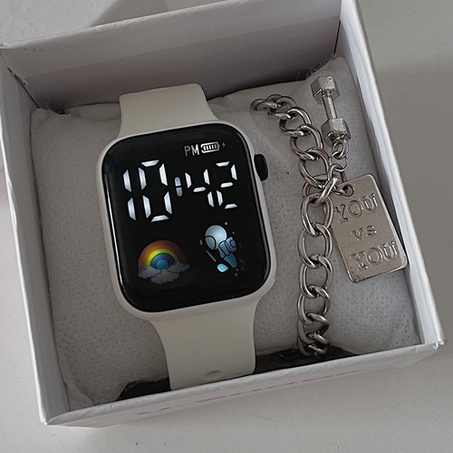 Reloj Electrónico Led Impermeable Para Estudiantes Y Niños