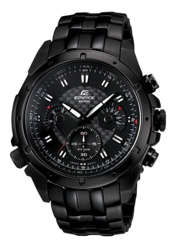 Reloj Casio Edifice Ef 535bk - Original Sellado En Caja