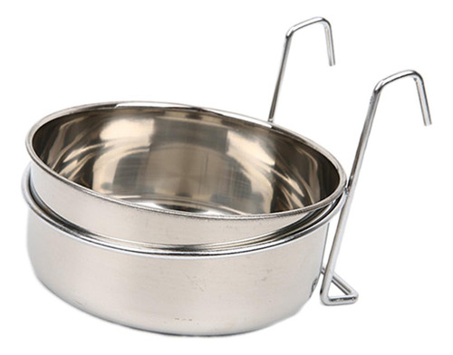 Cuenco De Acero Inoxidable Para Perros, Diámetro 18cm
