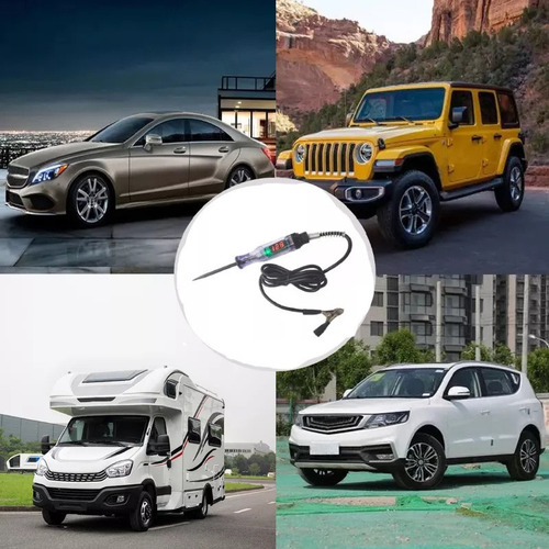 Probador Circuito Eléctrico Automotriz Automóvil Portátil