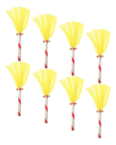 Nuevo Pom Poms Cheerleading Cheerleader, 8 Unidades