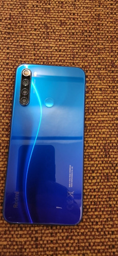 Imagen 4 de 4 de Celular Redmi Note 8 128gb Neptune Blue 4gb Ram Usado.