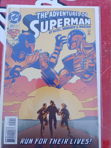 The Adventures Of Superman #524 Dc Comics Ingles Batman (Usado)