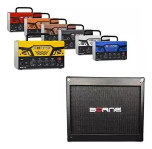 Cabeçote Amplificador Borne Mob T30 + Gabinete G110 Passivo Menor preço em Cabeçote Amplificador Borne Mob T30 + Gabinete G110 Passivo