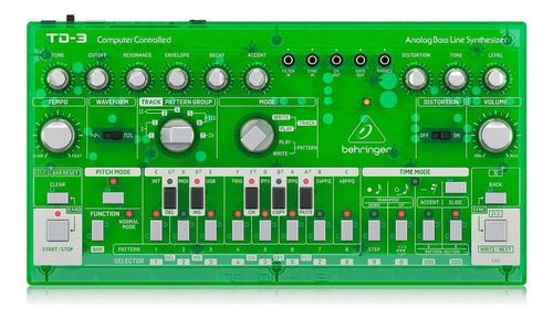 Sintetizador Behringer Td-3-lm Lima Analógico De 16 Voces