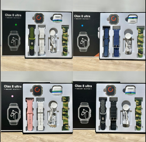  Olax 8 Ultra (smart Watch+earphones) Disponible 