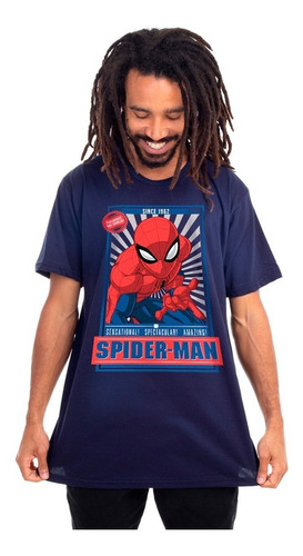 Camiseta Homem Aranha 1962 Super Herói - Marvel Original