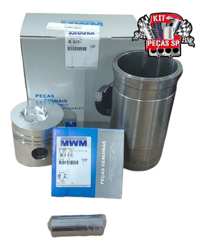 Kit Motor Original Mwm D229 Aspirado F13000 Para 6 Cilindros