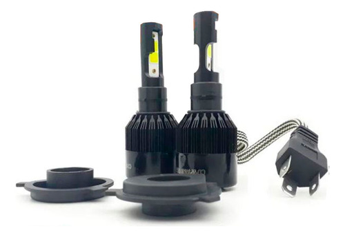 Kit Lâmpada Super Led Headlight H4 32w 6000k 12v 24v