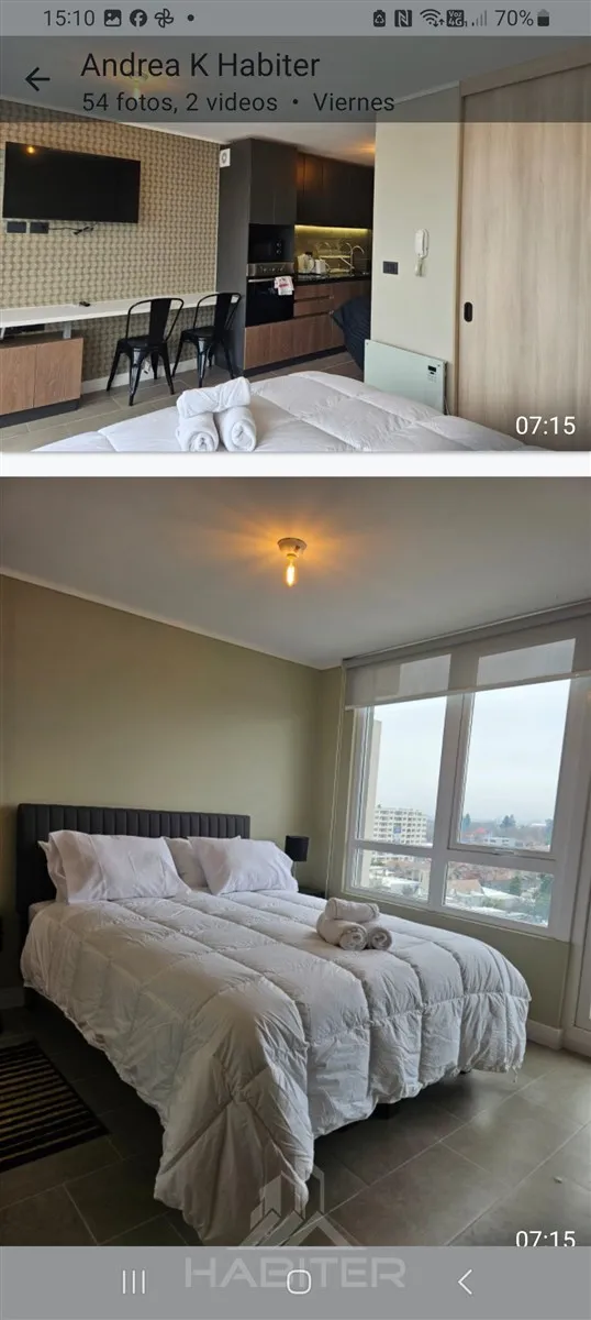 Imagen 4 de 24 de Departamento En Arriendo De 1 Dorm. En Los Angeles
