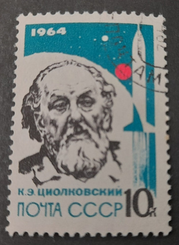 Sello Postal - Rusia - 1964 - Dia De La Astronautica