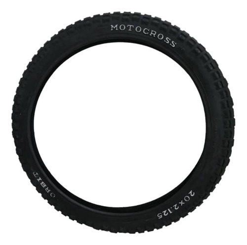 Cubierta O Caucho Motocross Orbit Rin 20x2.125 P/bicicleta 