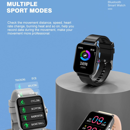 Reloj Inteligente De Acero Inoxidable Con Bluetooth Lemfo