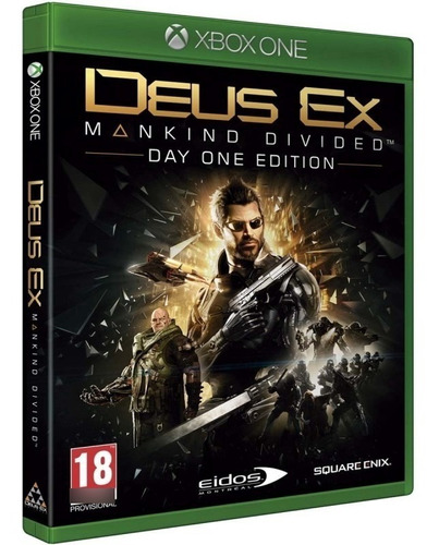 Deus Ex Mankind Divided (mídia Física) Xbox One (novo)