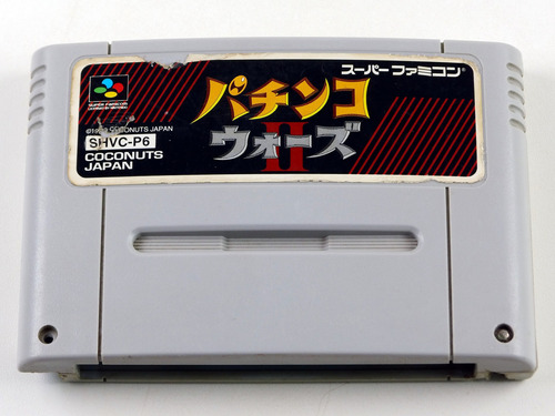 Pachinko Wars Ii 2 - Shvc-p6 Original Super Famicom Jap