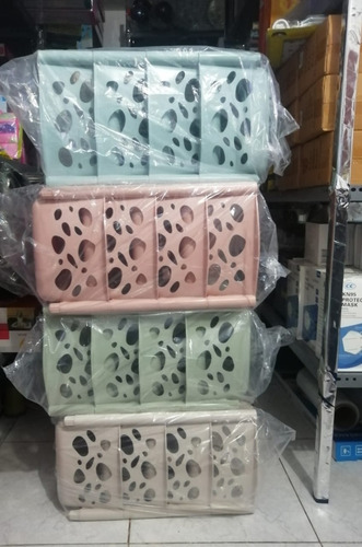 Verdulero De Plastico De 4 Niveles Colores