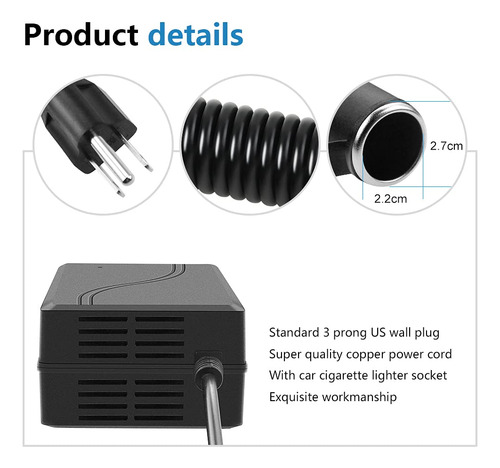 Convertidor De Corriente De Ca A Cc Shnitpwr 12v 20a 250w