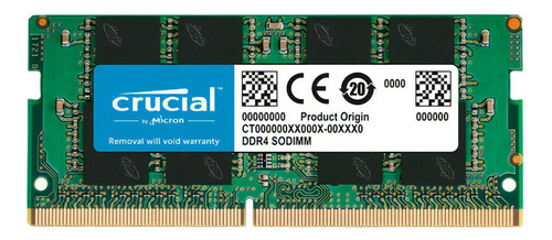 Memoria RAM 4GB 1 Crucial CT4G4SFS6266