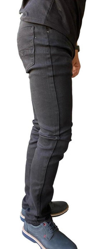 Imagen 5 de 6 de Jeans Straigth Fit Negro