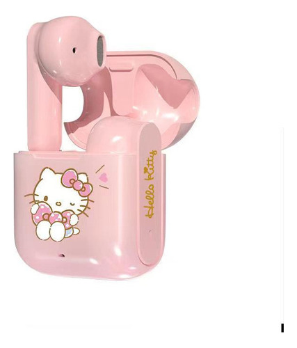 Audífonos Inalámbricos Bluetooth For Juegos Sanrio Pink M 1