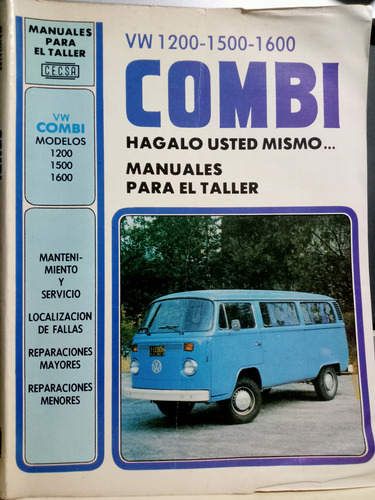 Manual De Mecánica Automotriz Combi Vw 200 (Usado)
