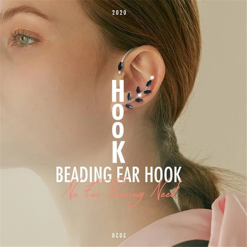 Pendientes Con Forma De Gancho Para Orejas P Fashion, Sin Pi