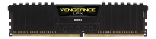 MEMORIA RAM VENGEANCE LPX GAMER COLOR NEGRO 8GB 1 CORSAIR CMK8GX4M1A2666C16