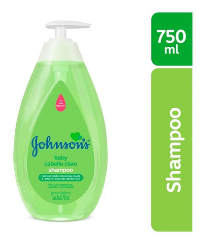 Shampoo Johnsons Baby Cabello Claro Original 750ml