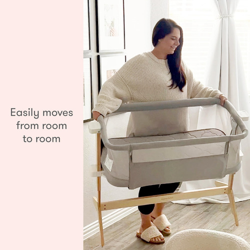 Cazo Y Cama De Cama Para Bebés Bassinet Newton 100% Breath