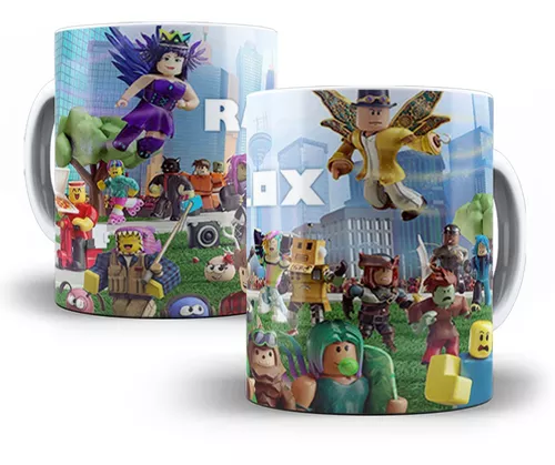 Caneca Personalizada Roblox com Nome (Mod.4)