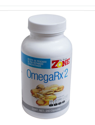 Omega 3 Rx2 240 Microcapsulas La Zona Dr Sears -envío Gratis