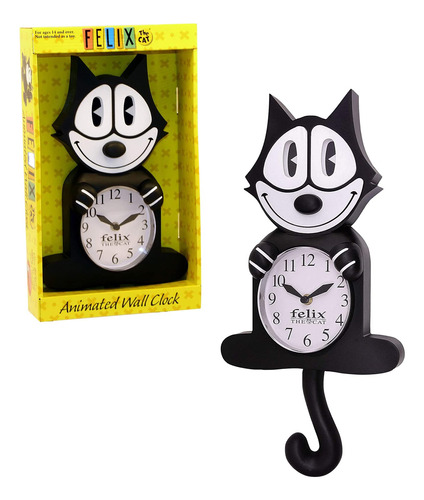 Nj Croce Reloj De Movimiento Felix The Cat