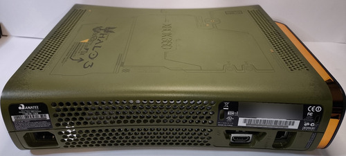 Xbox 360 Fat Edición Halo 3 Placa Falcon 250gb Verde