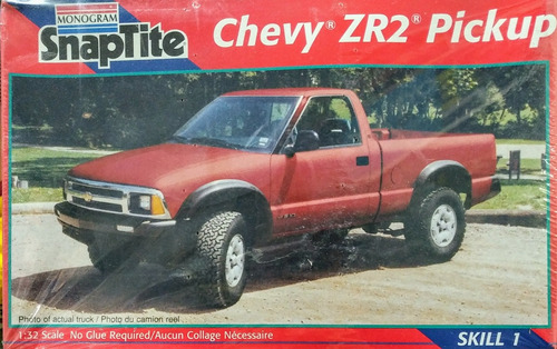 Chevy Zr 2 Pick Up Escala 1/32 Monogram 1096