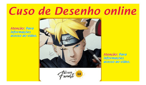 Imagem 1 de 3 de Curso De Desenho Online Método Fonart 3.0