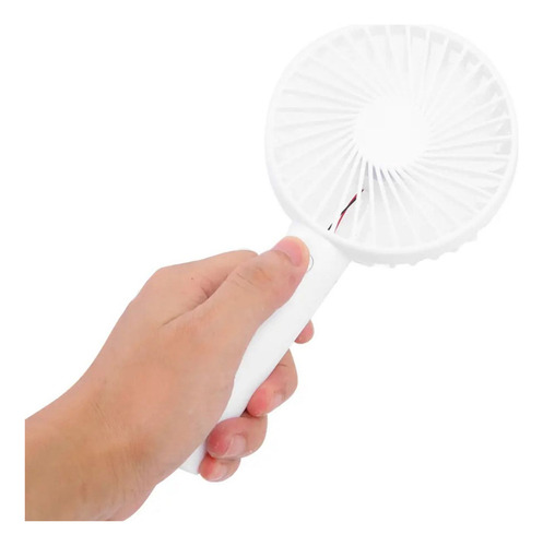 Mini Ventilador De Mão Com Bateria Recarregável