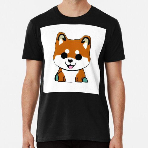 Remera Lindo Adorable Cachorro Shiba Algodon Premium