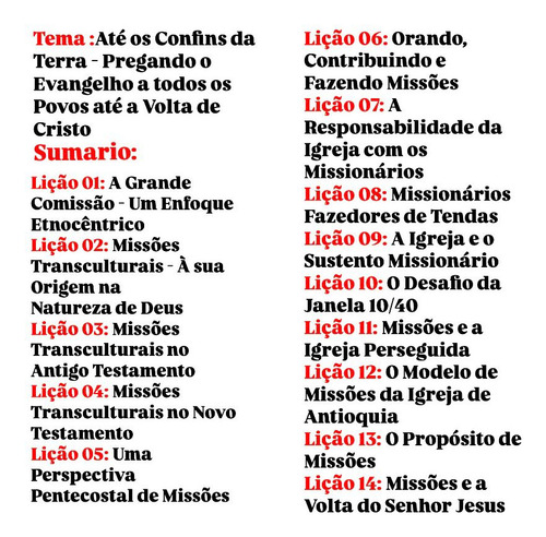 Kit 4ºt Até Os Confins Da Terra Adulto 10 Alunos+2 Professor