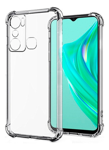 Estuche Forro Clear Transparente Antigolpes Infinix Hot 20i