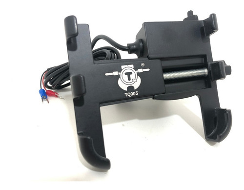 Suporte Celular Alumínio Para Motos 360º Com Carregador Usb!