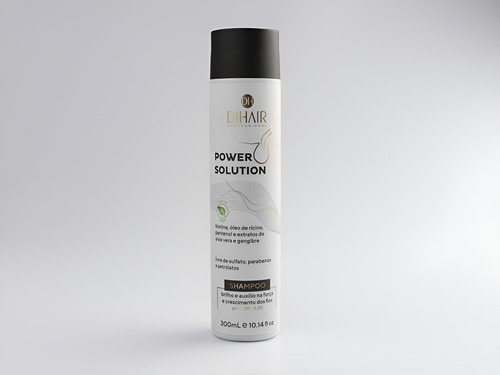 Shampoo Power Solution Aloe Vera 300ml Brilho E Crescimento