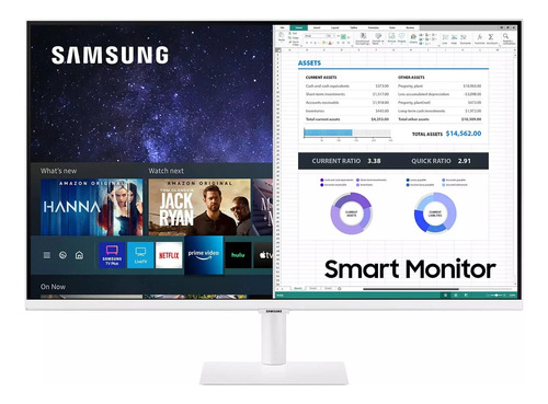 Monitor Inteligente M5 Fhd Blanco 32 