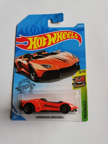 Hot Wheels Lamborghini Aventador J Naranja 2019 | Cuotas sin interés